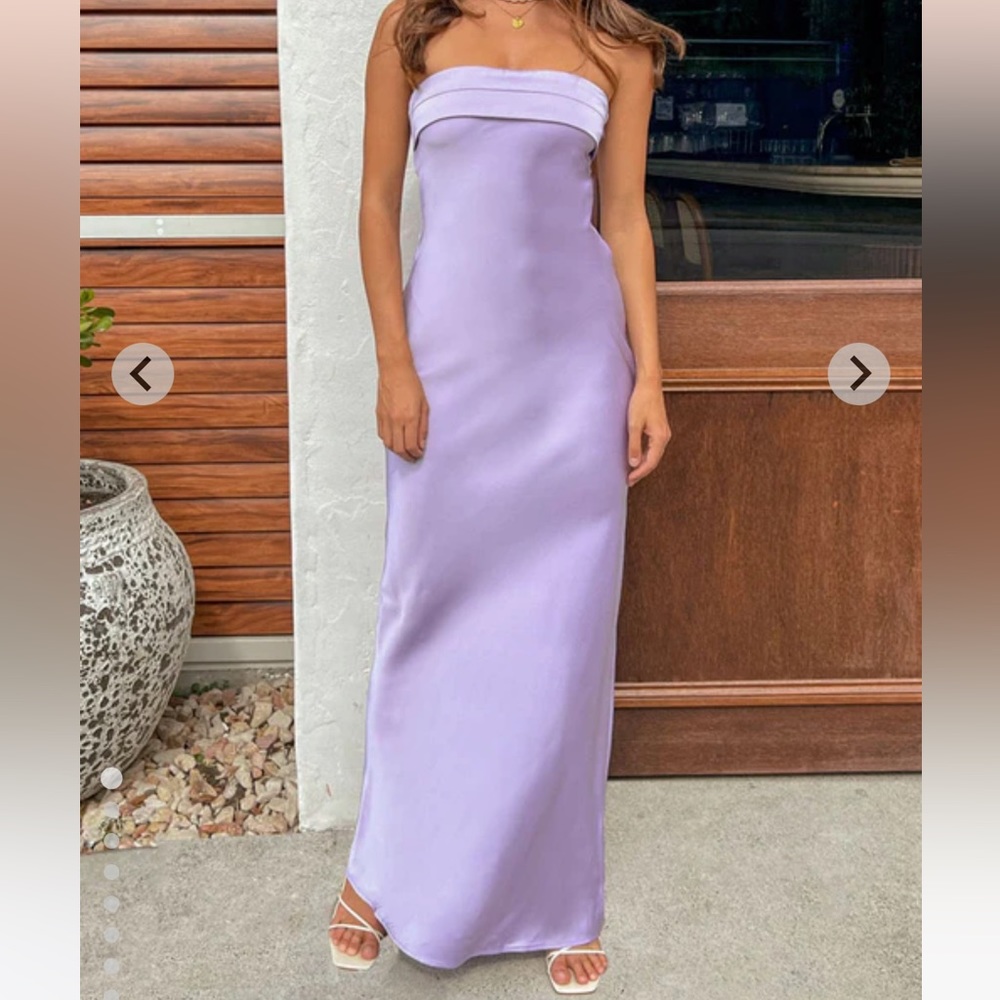 Beginning boutique maxi purple dress Maiah Lilac Maxi Dress wedding and prom